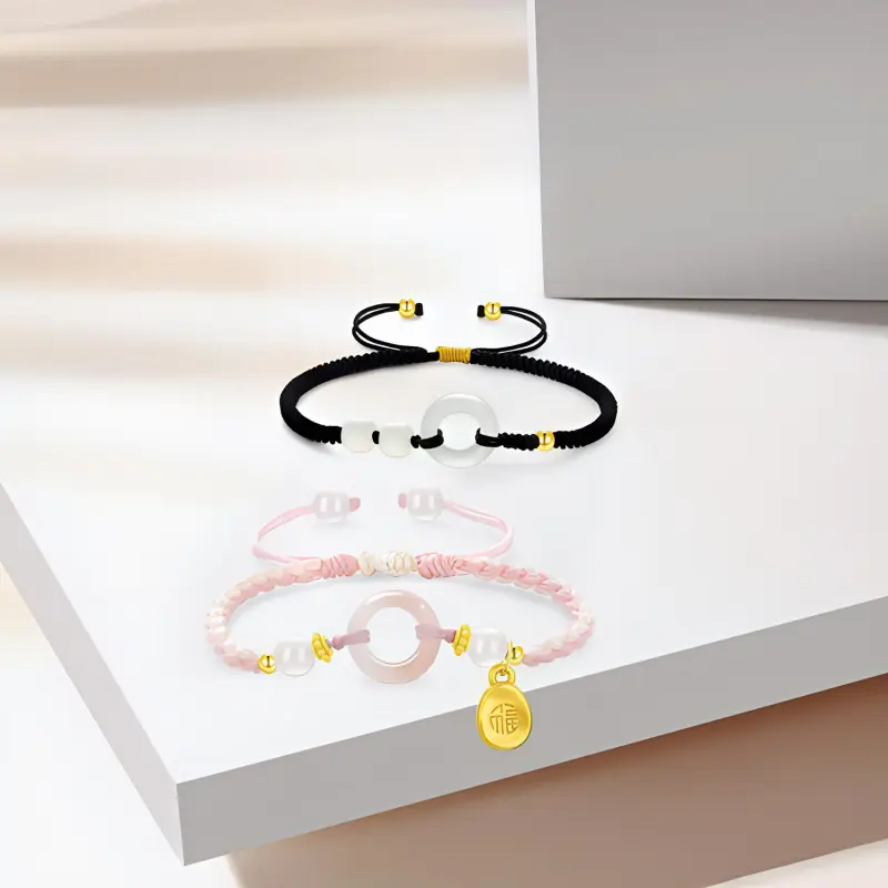 ROGA Braided String Bracelets Unisex-3