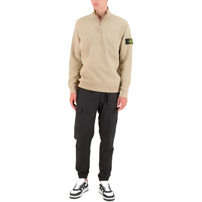 STONE ISLAND Polo Shirt Unisex Beige-2