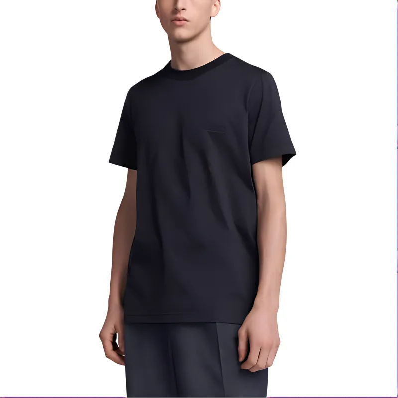 DIOR T Shirts Men Black-2