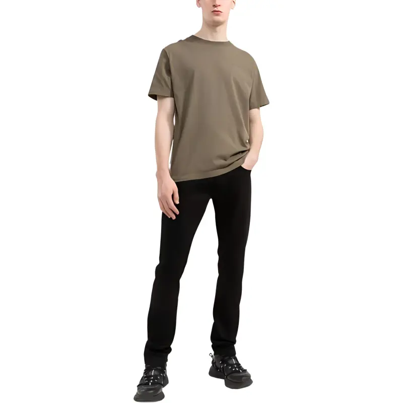 OFF WHITE SS22 T Shirts Men Army Green-1