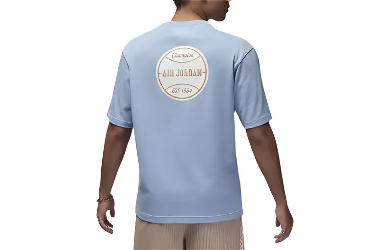 Jordan Flight MVP 85 T-Shirt Men's Blue Gray-1