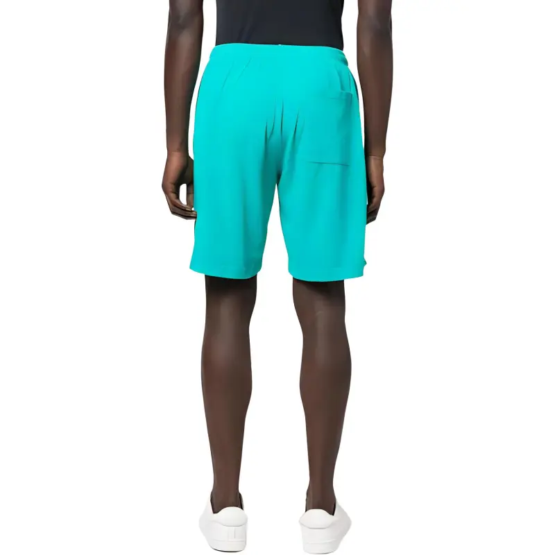 SPORTY & RICH Logo print Track Shorts-2