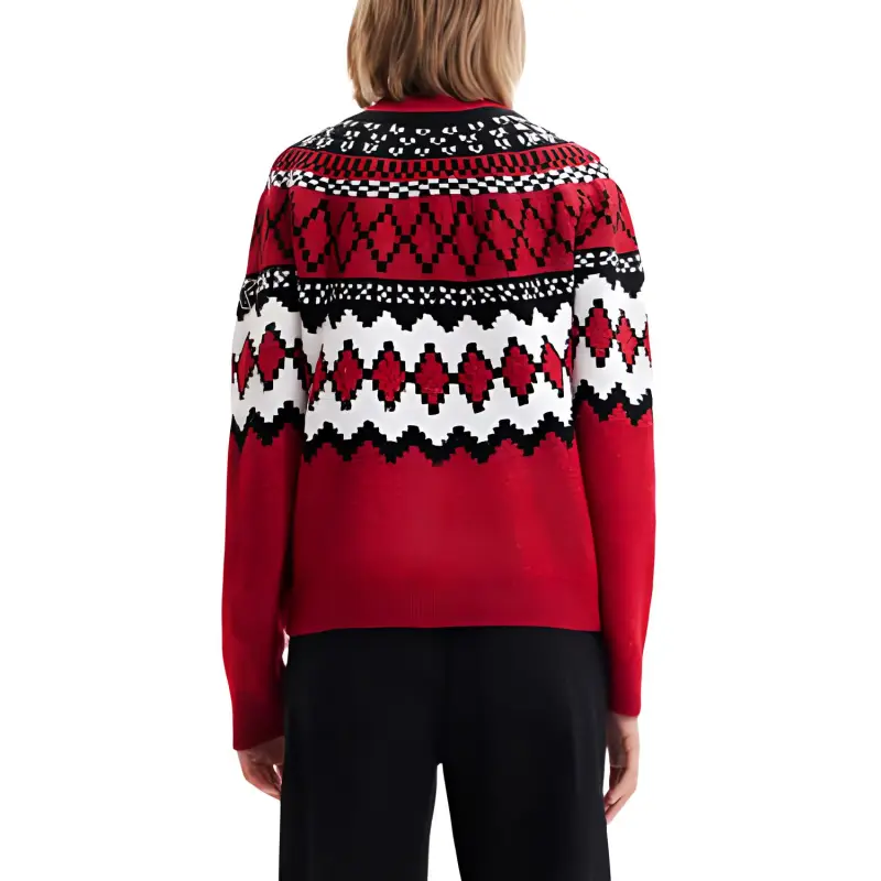 Desigual Sweaters Women's Red-3