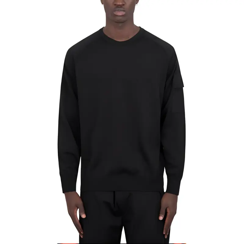 C.P.Company Logo appliqué Fine knit Jumper-2
