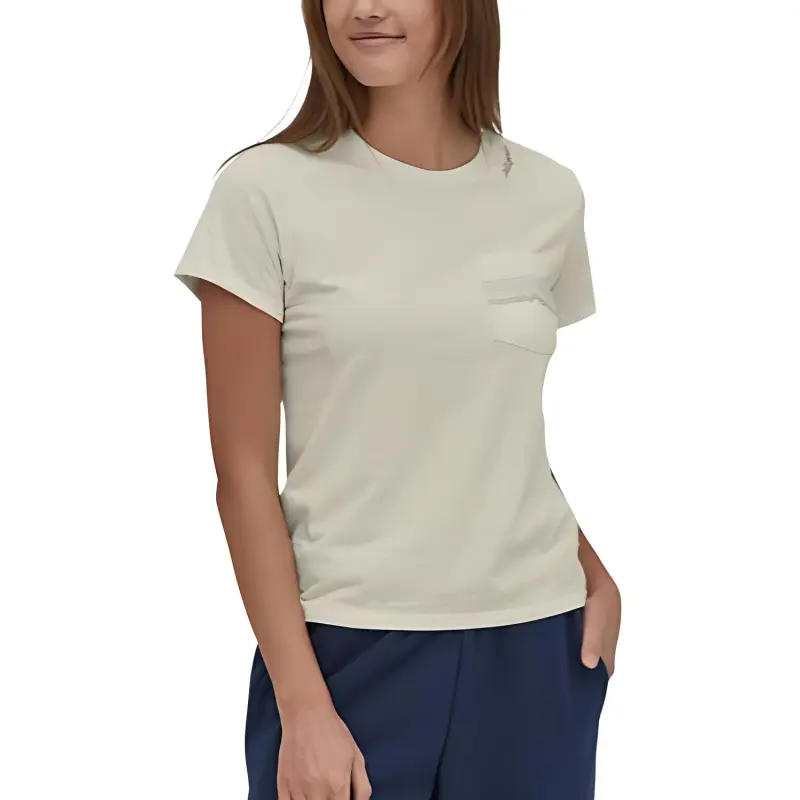 Patagonia Ridge Rise Stripe Pocket T-Shirt Women's-4