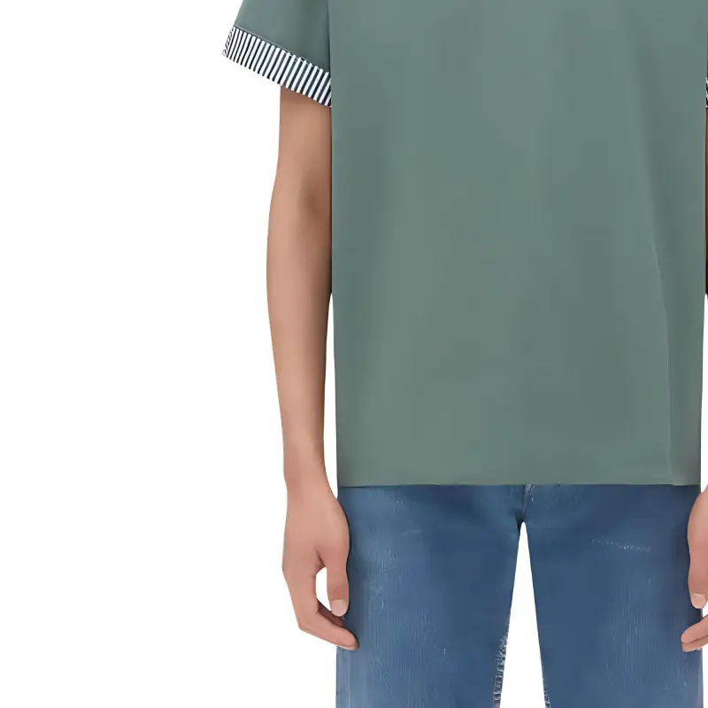 Bottega Veneta Double Layer Striped Crewneck T Shirt-3