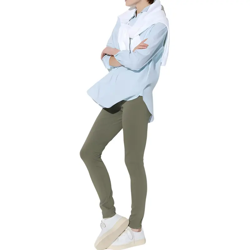 UNIQLO Casual Pants Women's Dark Green-1