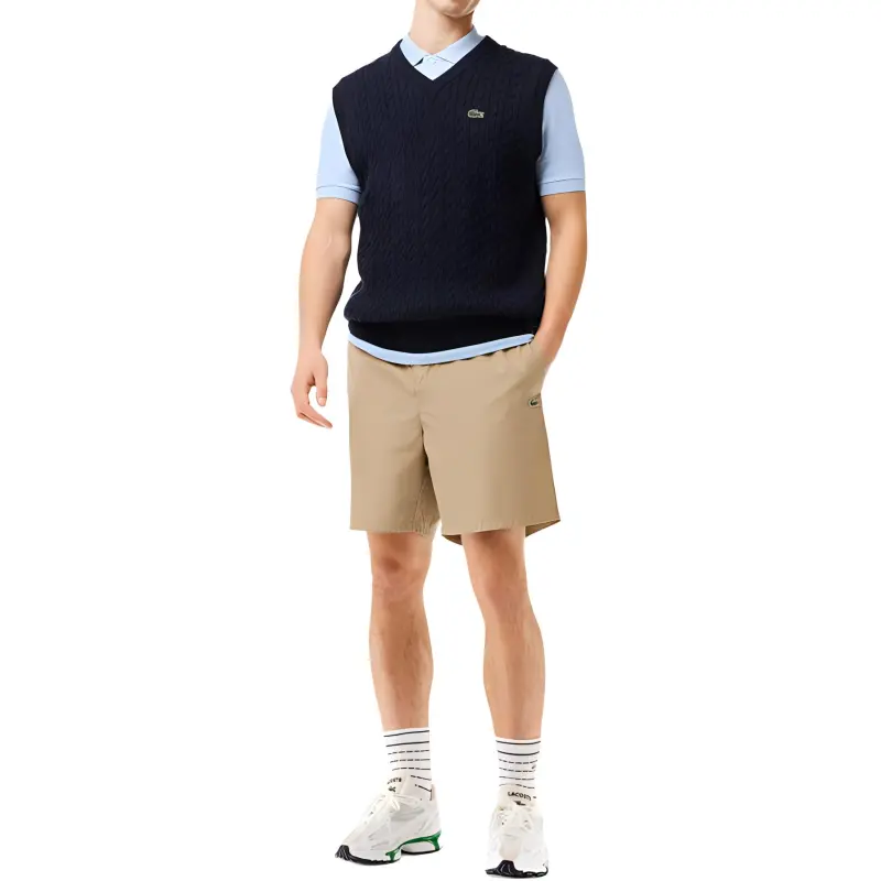 LACOSTE Polo Shirt Men's Light Blue-3