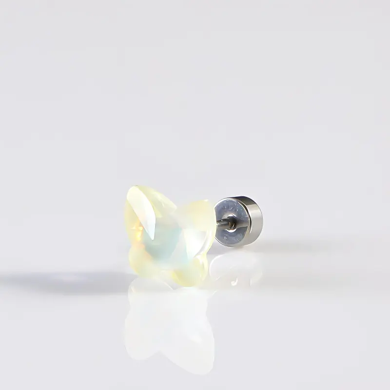 PAYMERY Titanium Steel Stud Earrings Unisex-3
