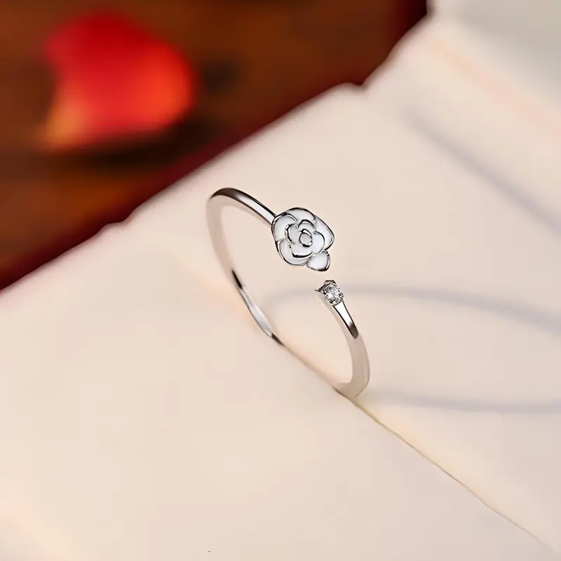 Asia Star S999 Silver Rings Women's-1