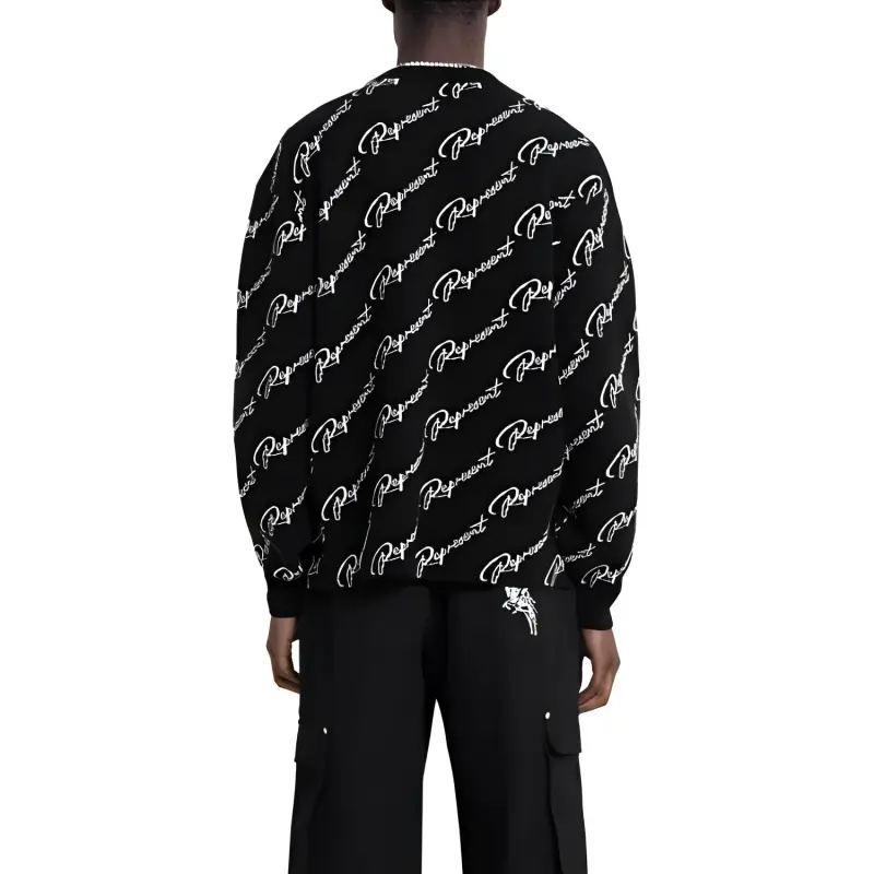 REPRESENT Sweaters Men Black-2