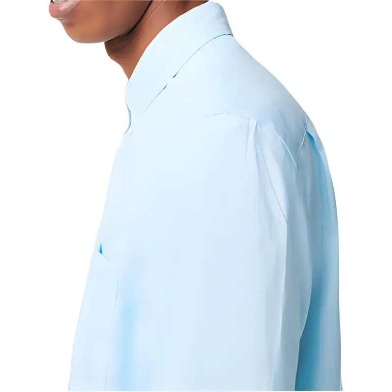 LACOSTE Shirts Men Light Blue-3