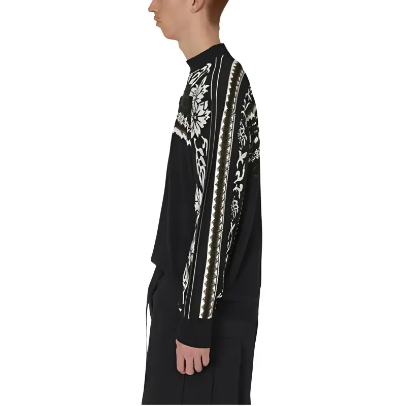 Sacai Fair isle Intarsia knit Jumper-2