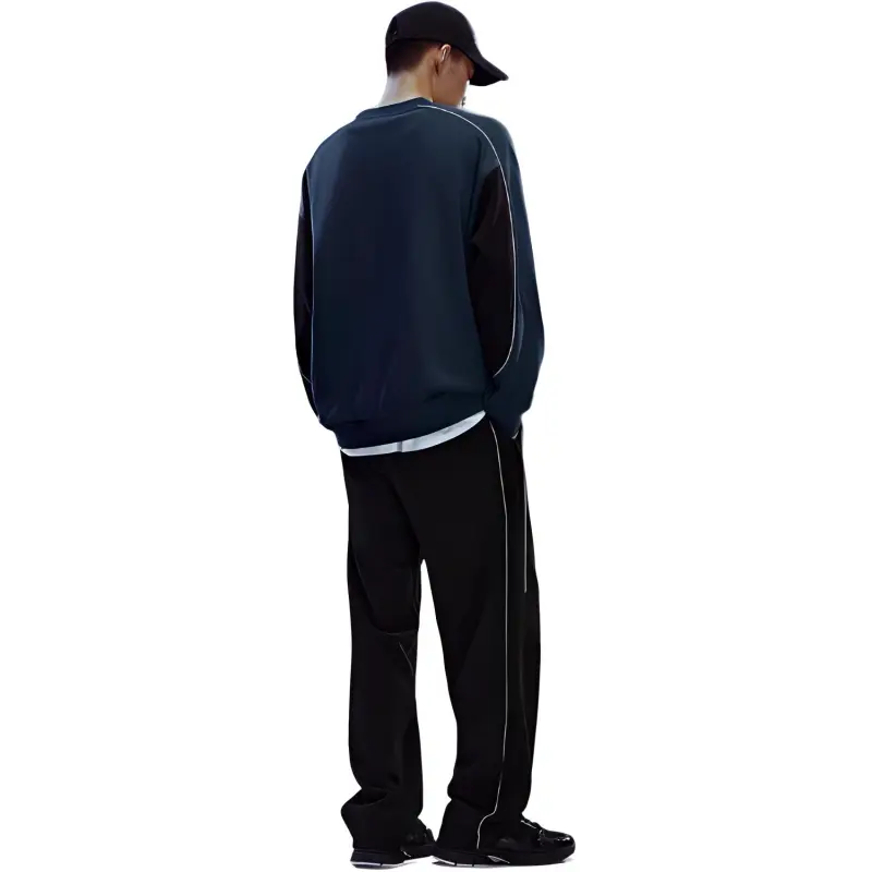 H&M Casual Pants Men Black-1