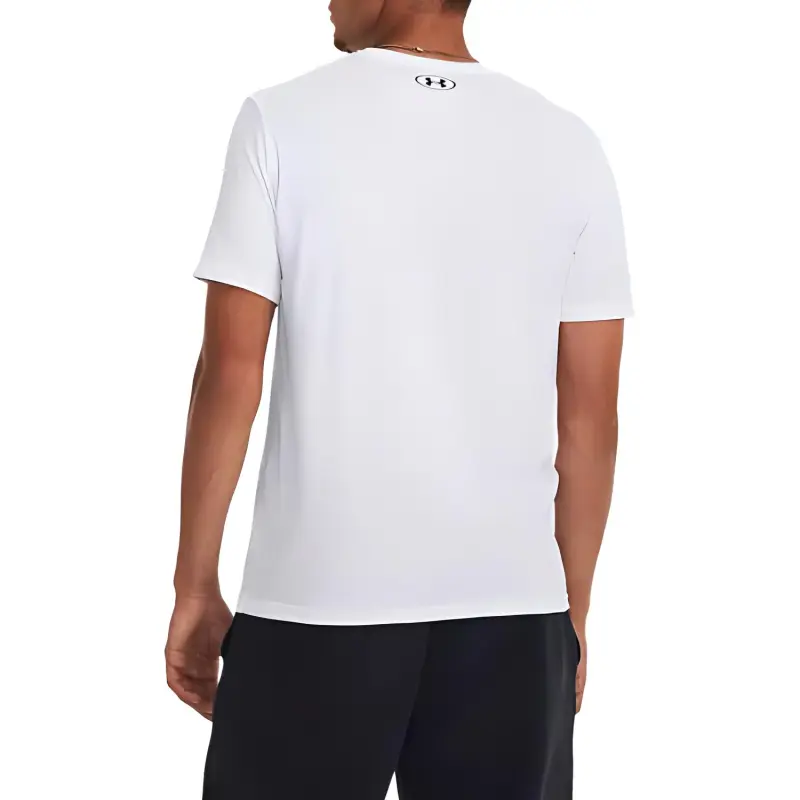 Under Armour T Shirts Men White-3