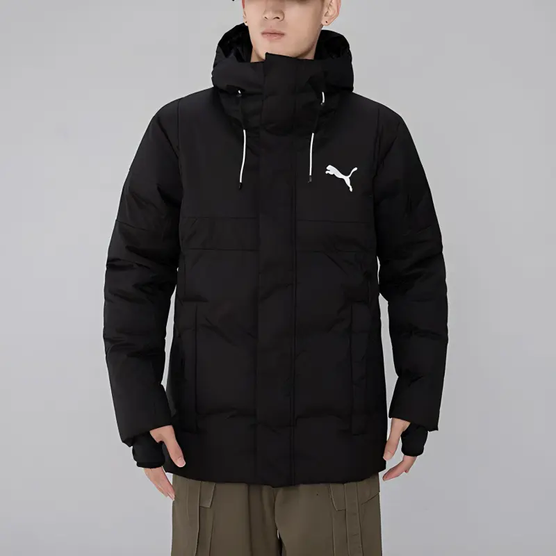 PUMA Down Jackets Men Black-1