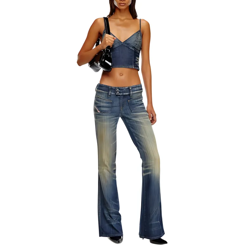 DIESEL De Fulvy Top D Tank Top Denim-3