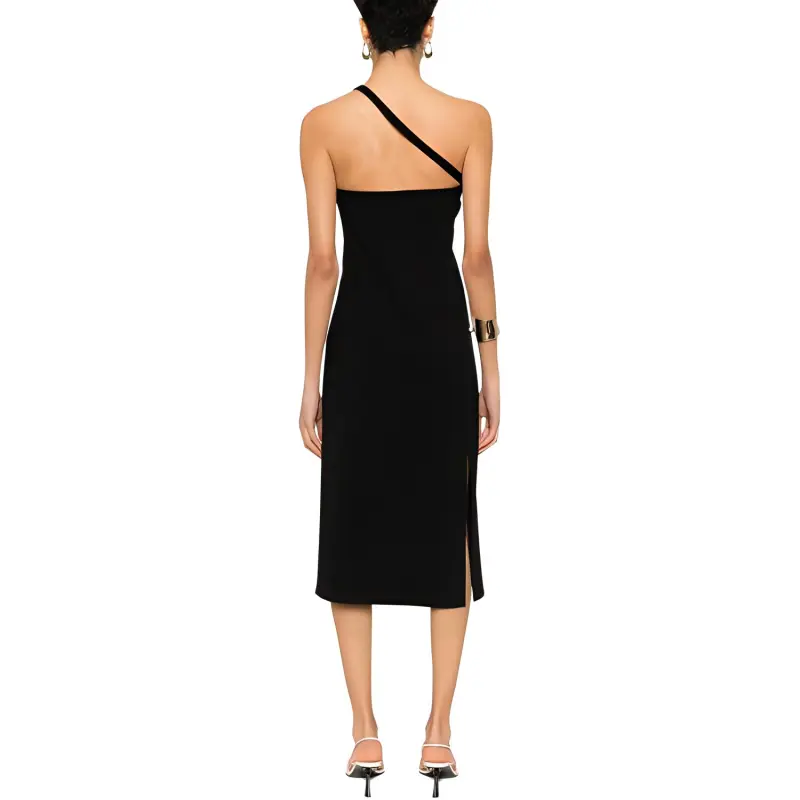 GAUCHERE Halterneck Midi Dress-2