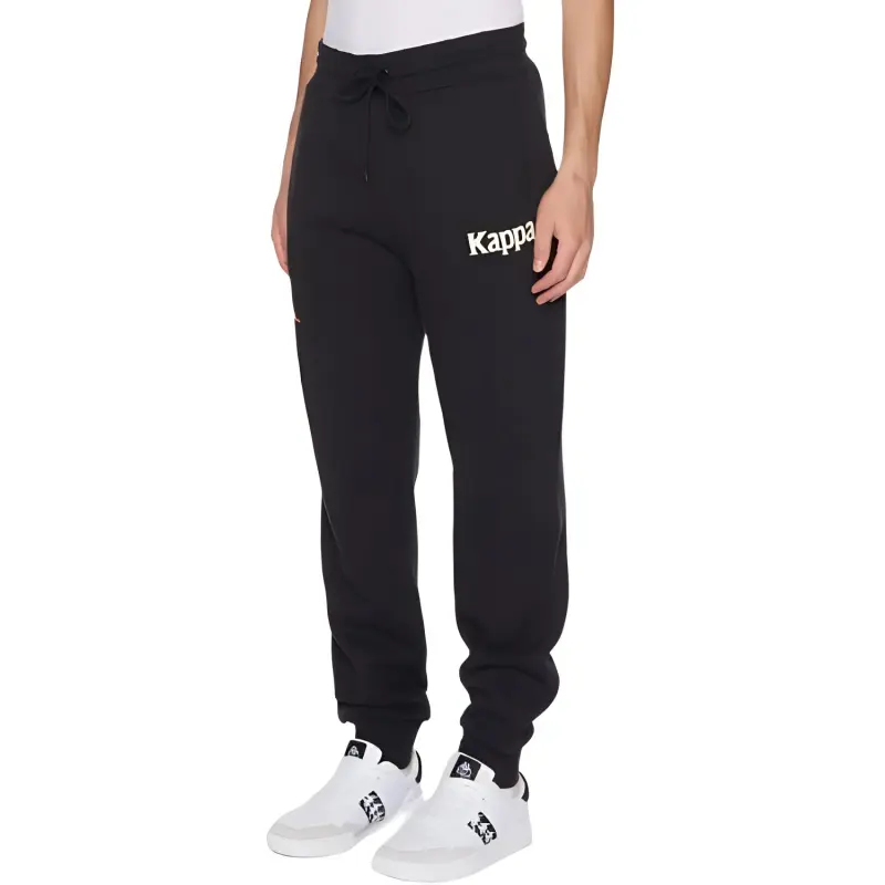 Kappa Authentic Coevorden 2 Sweatpants Knitted Sports Pants Men's Black-3