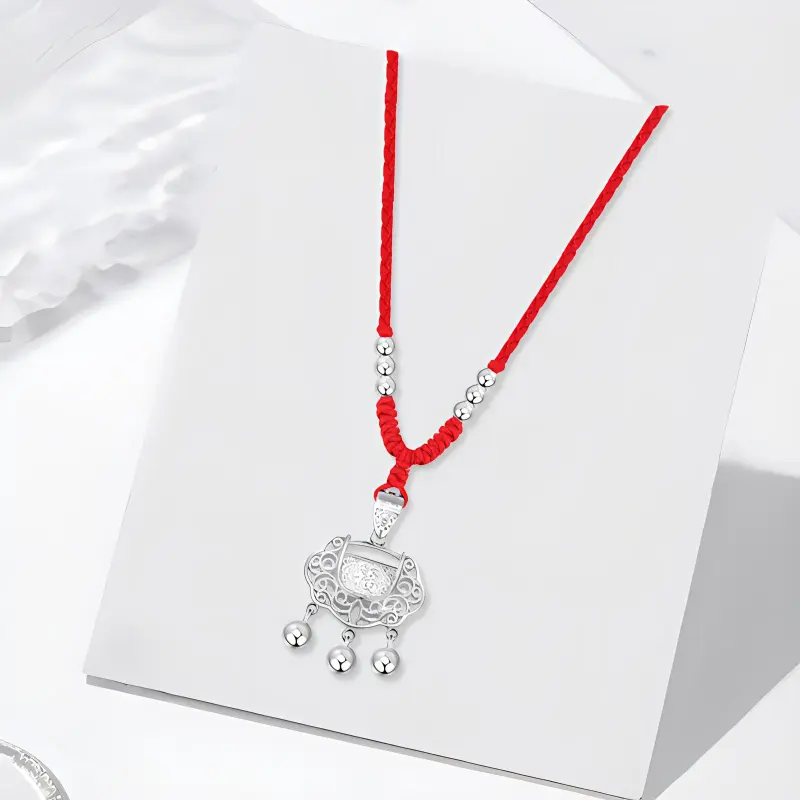 YOASOBI 999 Fine Silver Necklaces Unisex-4
