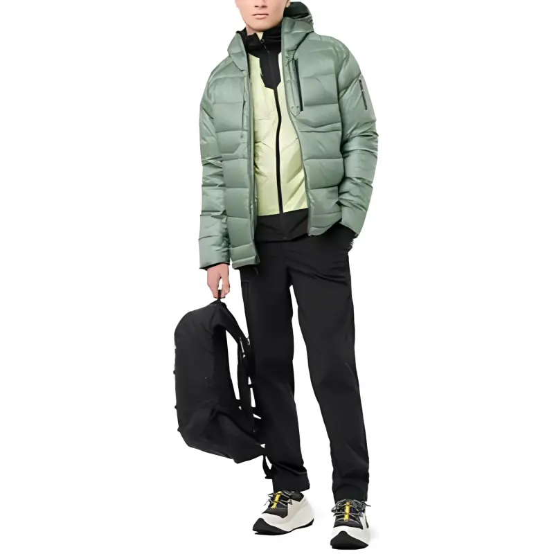 SALOMON ELIXIR ULTRA Jackets Men Green-1