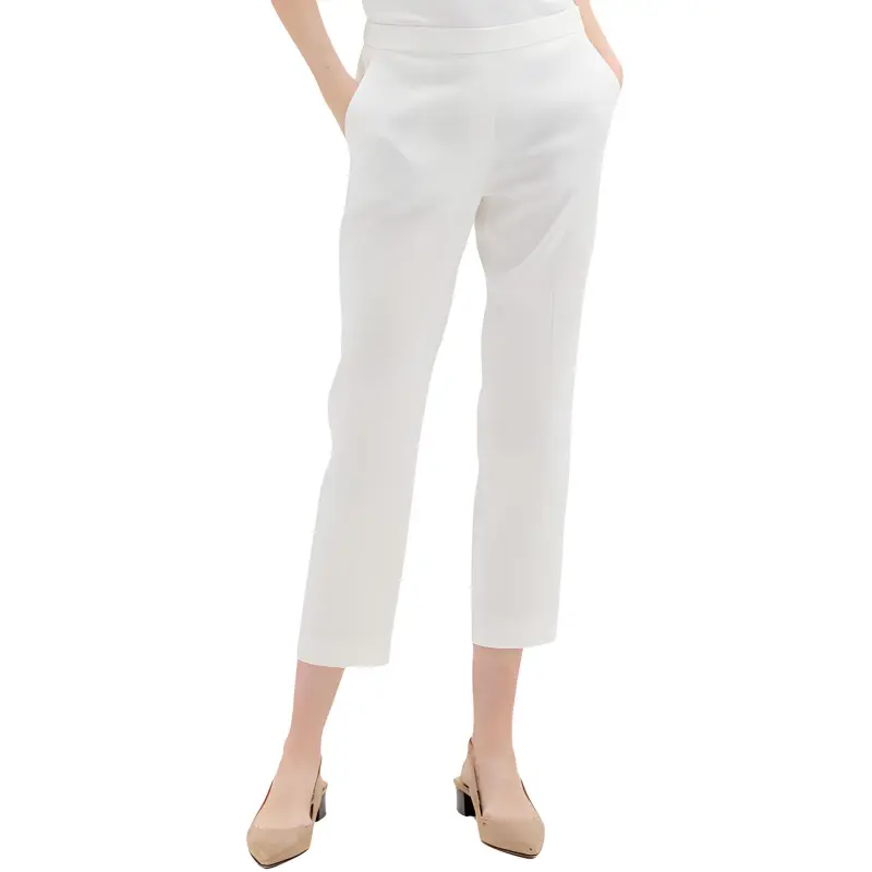 THEORY Casual Pants Women's White-2