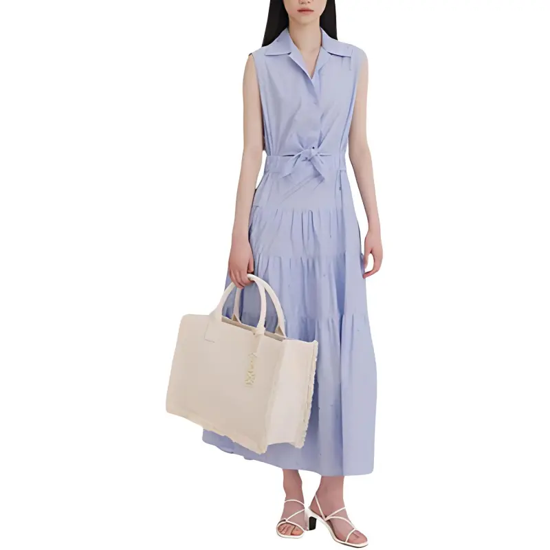 Sandro Rhinestone-embellished Shirt Maxi Dress-1