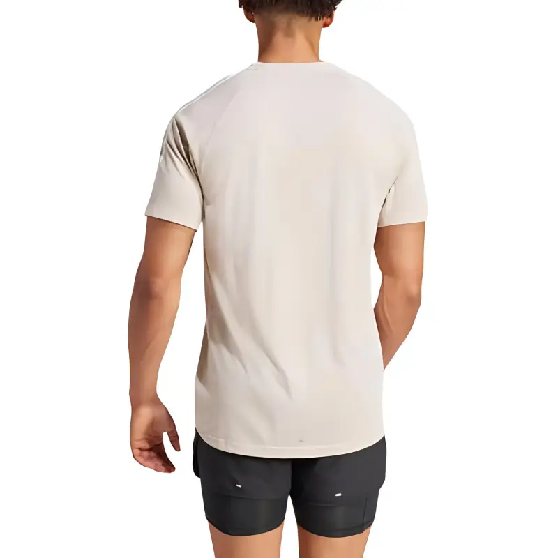 Adidas Free Shipping With AdiClub Own The Run 3-Stripes Tee-2