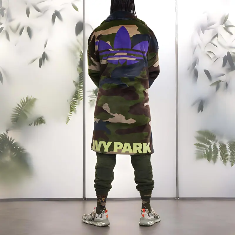 Adidas Ivy Park Faux Fur Coat All Gender-3