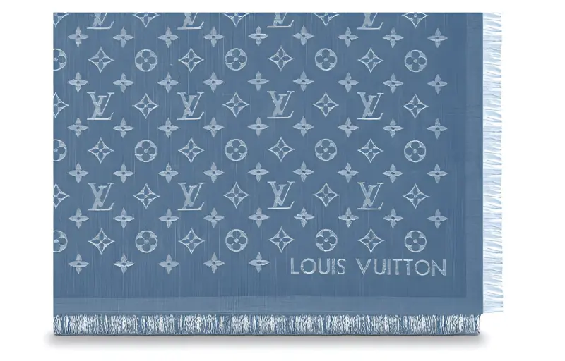 LOUIS VUITTON M71619 Monogram Essential Stole-3