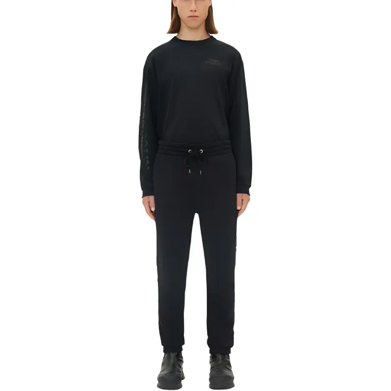 Maison Kitsune Casual Pants Unisex Black-2