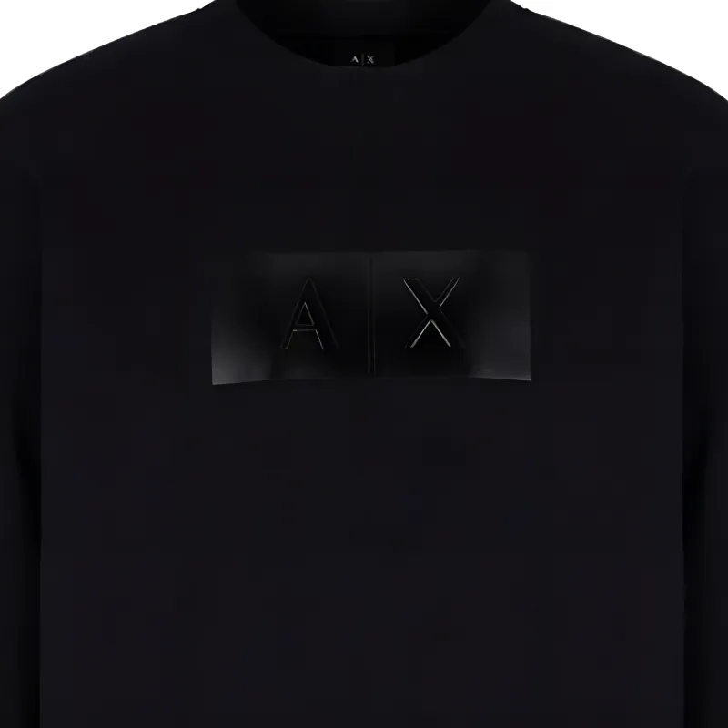 ARMANI EXCHANGEAE SS25 Sweatshirt Men's Black-1