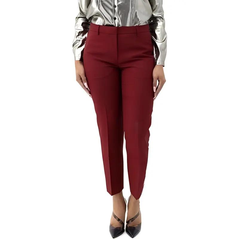Burberry Casual Pants Women's Red-2