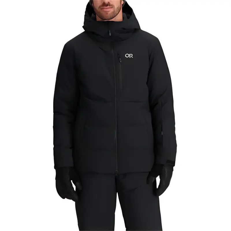 Outdoor Research Snowcrew Down Jacket Jackets Coats Men's Black-3