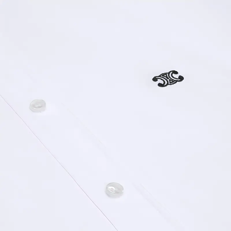 CELINE Shirts Men White-3