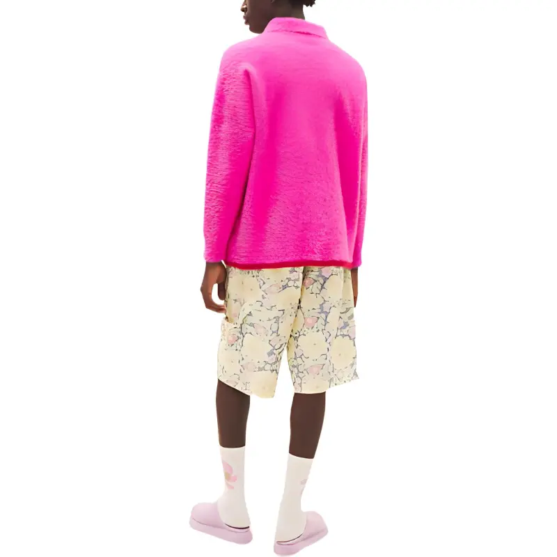 Jacquemus Le Polo Neve Fluffy Longsleeve Polo-2