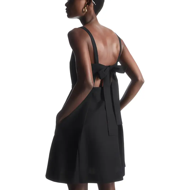 COS Slip Dresses Women's Black-1