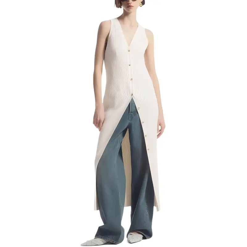 COS Sleeveless Dress Women's Ivory-1
