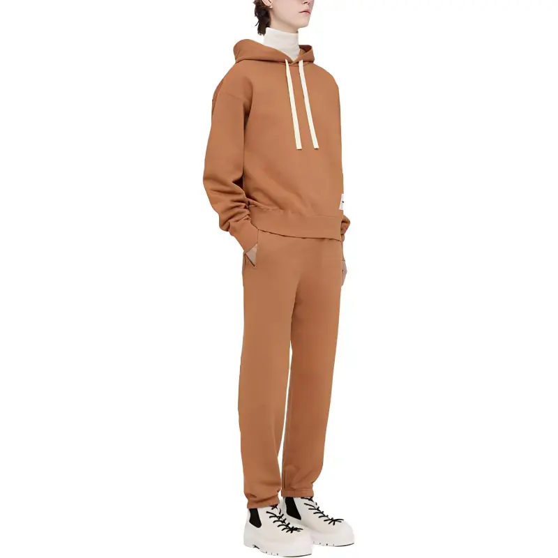 JIL SANDER Cotton Drawstring Track Pants-1