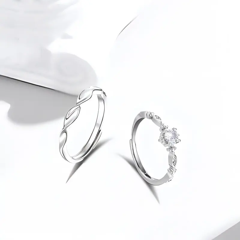 COPI Sterling Silver Rings Unisex-2