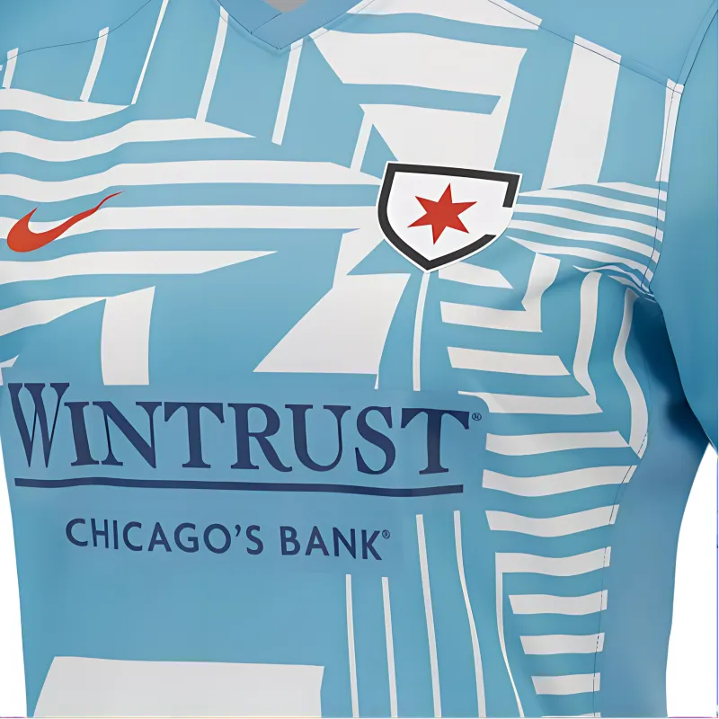 Nike Chicago Red Stars 2024 Stadium Primary Women's Nike Dri FIT Nwsl Replica Jersey-3