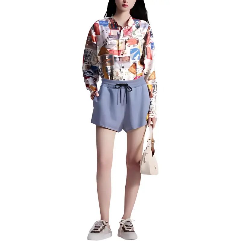 LOUIS VUITTON Elysee Palace Silk Shirt-1