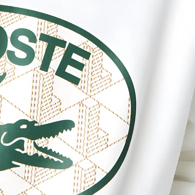 LACOSTE Sweatshirts Men White-4