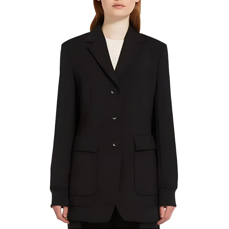 WEEKEND MaxMara Single Breasted Long Sleeved Jacket-1