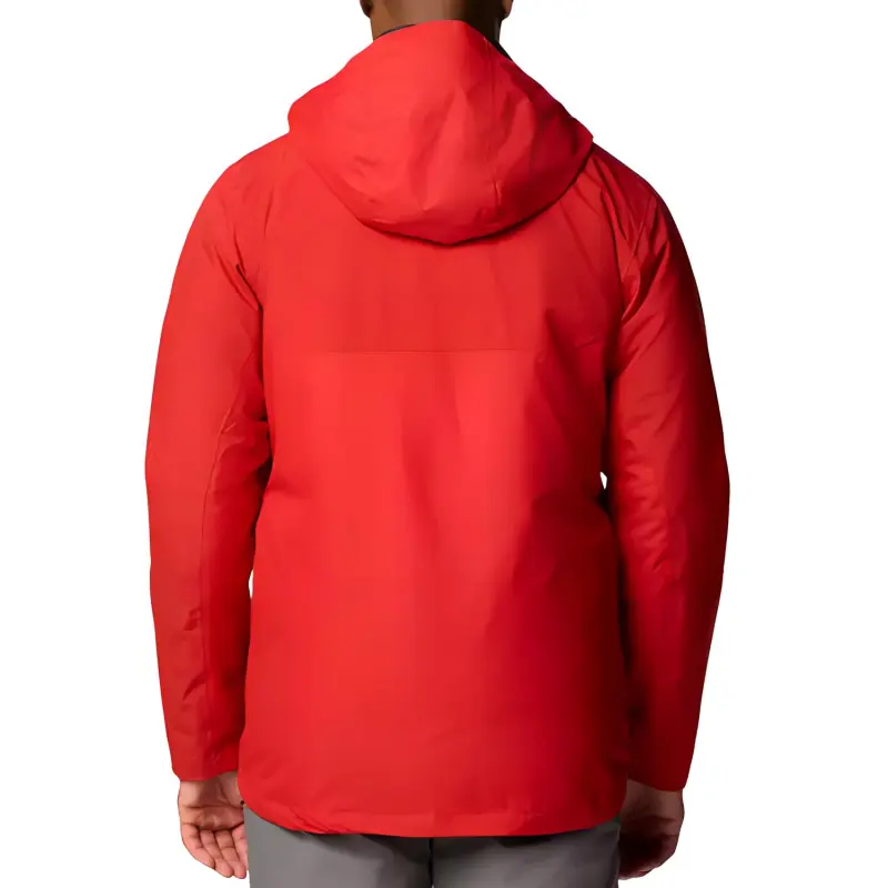 Columbia Omni-Heat Snow Glide Interchange Omni-Tech Thermarator Jackets Coats Men's Sail Red-1