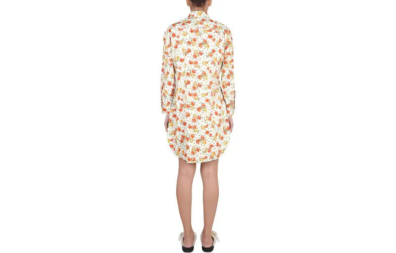 MARNI Floral Patterned Shirt Dress-1