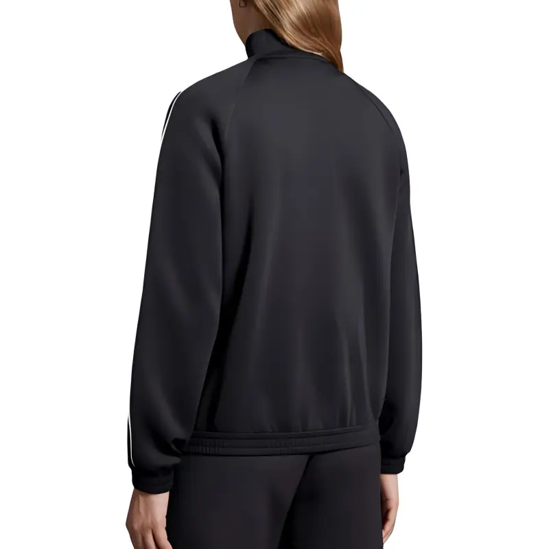 Moncler Piped trim Zip up Jersey Jacket-2