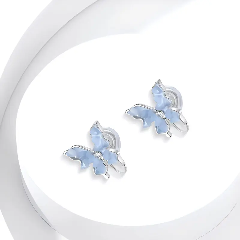 Inkopper Alloy Clip On Earrings Women's-2