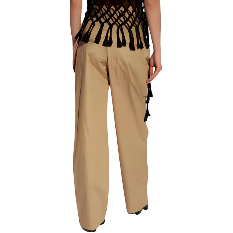 ISABEL MARANT Jolande Cotton Cargo Trousers-3