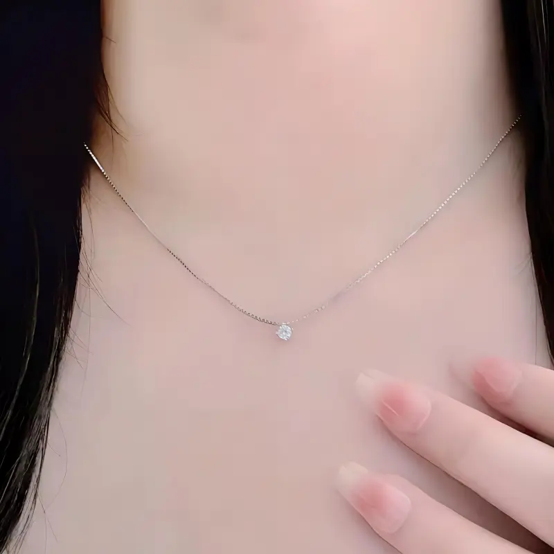 J&KINGLAY S925 Silver Necklaces Women's-3